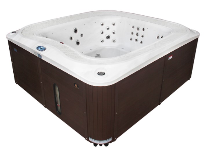 Half Sunken Hot Tub Garden 8 persons health outdoor spa swimming pool