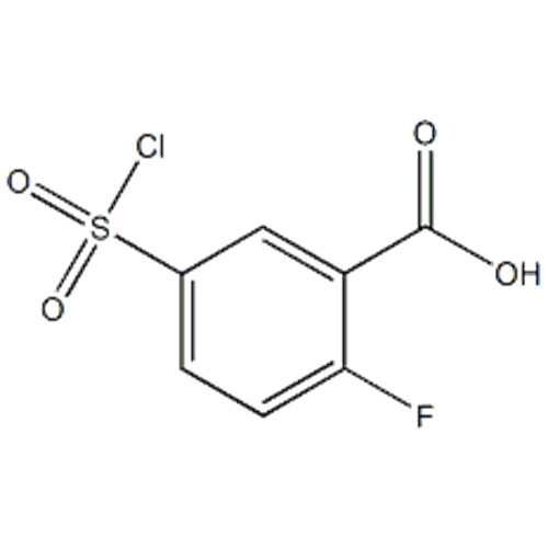 5-(Chlorosulphonyl)-2-fluorobenzoic acid CAS 37098-75-2