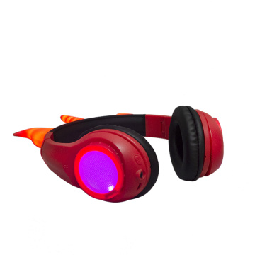 Casque Light Up Fold Design Licorne Devil