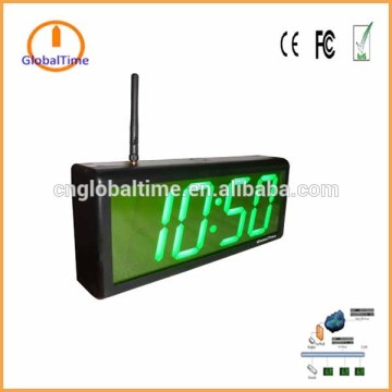 4 digital 4" synchronization time wifi wall clocks