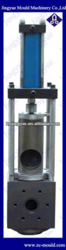 single column extrusion screen changer