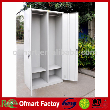 2 Door Clothing Steel Locker