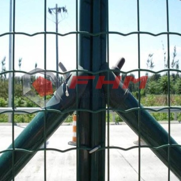Green PVC Euro Fence of Welded Wire