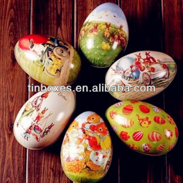 egg shape tin origin from wanjiang in dongguan