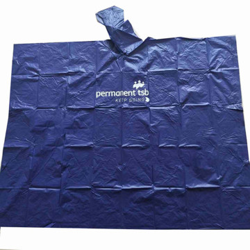 Volwassen PVC waterdichte herbruikbare regenponcho