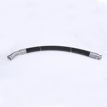 Hydraulic Hose Assembly with Fitting, Rubber Hose