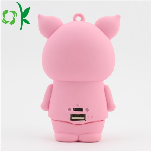 Sevimli Pembe Domuz Powerbank Vaka Iphone Vaka Powerbank