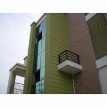 Composite outdoor wall siding, 100% no asbestos