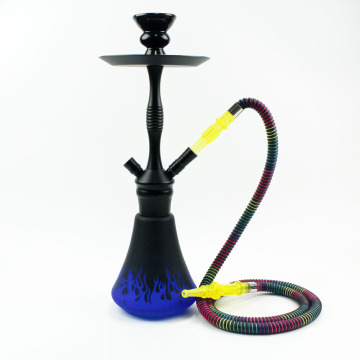 Single hose aluminum shisha pot cheap price hookahs