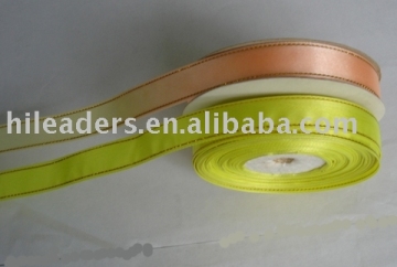 Gold Edge Ribbon