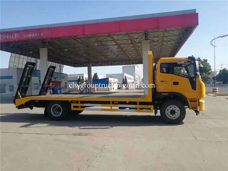 Foton 4X2 5tons هادم منصة كاملة كاملة على الأرض