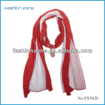 Hmong Import Skull Pattern Scarf Jewelry