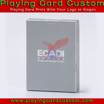 customized patience playing cards