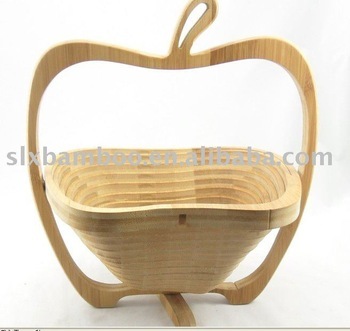 Fine bamboo fruit tray