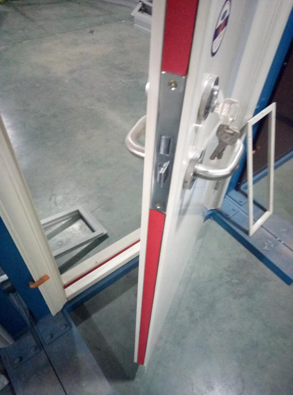 Fire Fighting Access metal Double Leaf Custom  1 Hour Fire Proof Door