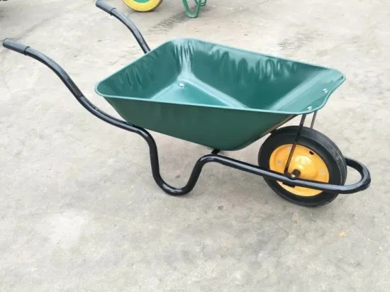 Bonway Heavy Duty Construction and Garden Tool Metal Wheel Barrow