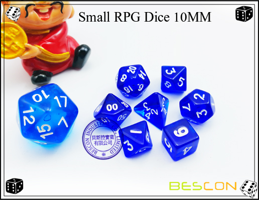 Kleiner RPG Würfel 10MM Small RPG Dice 10MM