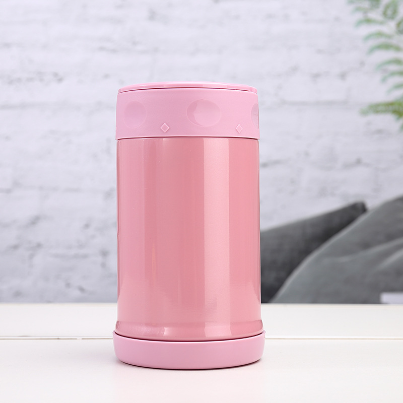 Wholesale stainless steel Food grade Double wall insulated vacuum Soup Thermal Jar Food Flask