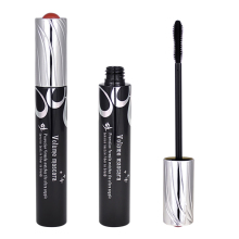 Slender Silver Plastic Mascara Tube