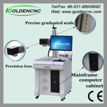 10W Co2 laser marking glass perfume bottle printing machine