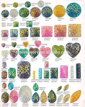 Wholesale flat back resin stone