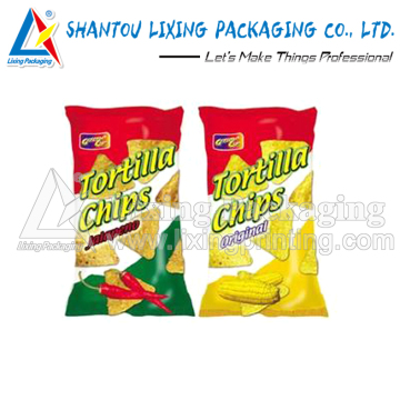 LIXING PACKAGING custom printed tortilla cereal food packaging bags