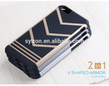 Best Selling 2 in1 Phone Cover Hybrid Armor PC+TPU Case for IPhone