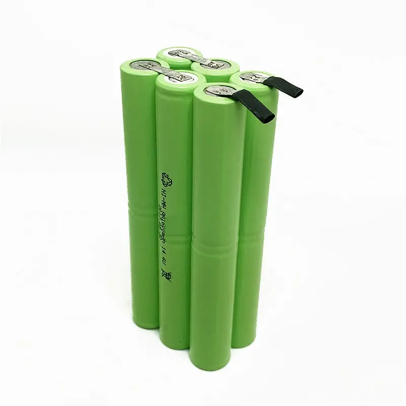 14.4V 1600mAh AA Ni-MH Rechargeable Battery Pack with Soldering Lugs