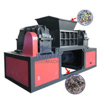 Recycle Straw & Plastic Waste Shredding Machine for Metal Inclusion in Sorting Plants