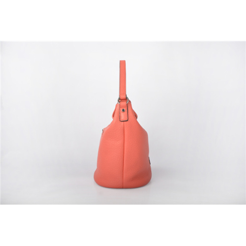 Pebbled Baggu Soft Leather Bucket Bag Mittlere Größe