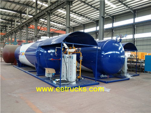 40000l 15ton Skid Yankunan LPG