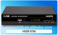 Digital mini set top box DVB-S2 HDSR 670A