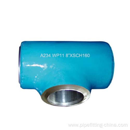 Carbon Steel Reducing Tee Pipe Fitting