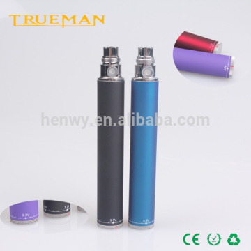 Trueman hig quality ego twist battery 650/900/1100/1300mah variable voltage ego twist battery