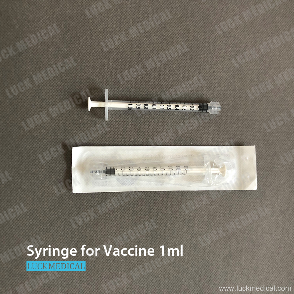 1ml Single Use Syringe Without Needle