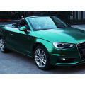 satin metallic emerald green wrap vinyl