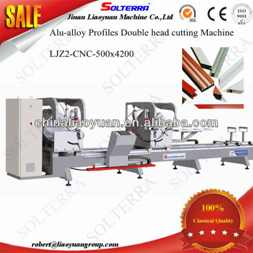 Fully Automatic Alu-alloy Profiles Double head cutting Machine