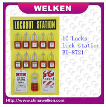 More Economical Padlock station