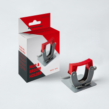 Plastic Detachable Wall Hook for Tool and Mop/Broom Organization