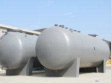 Anticorrosive powder coating for chemical storage tank