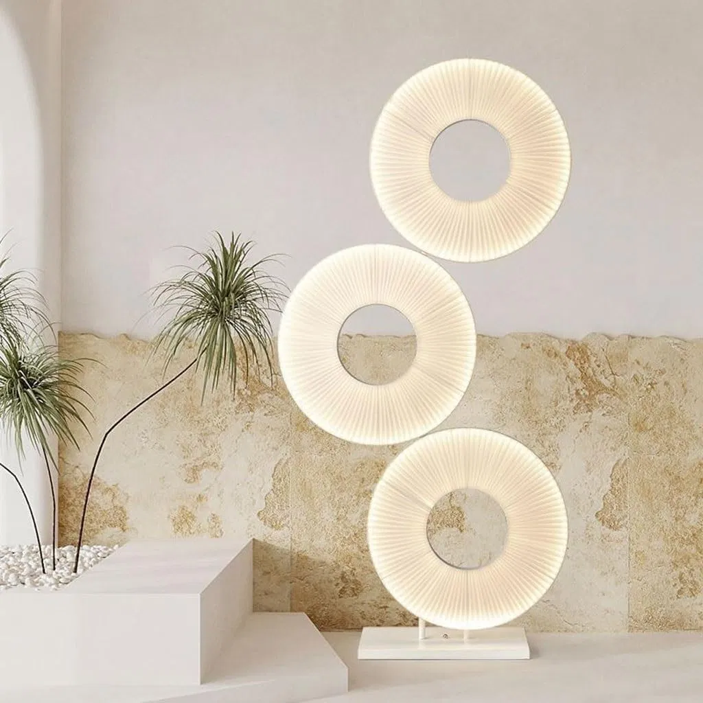 Luxury Fabric Floor Lamp for Personalized Creative Room Lighting