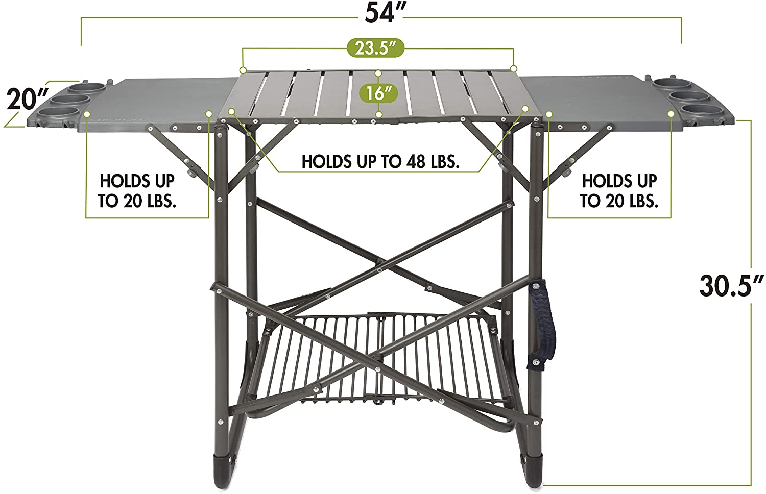 Lecoule Take Along Grill Stand Portable Grill Stove Stainless Steel Cover Folding Material Type grill