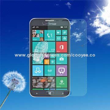 5H Hardness Glossy Anti-fingerprint Screen Protector for Samsung Ativ SE, OEM/ODM