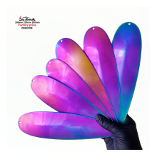 New 304 Stainless Steel Fishing Flutter Spoon Lure Trolling Sling Dodger