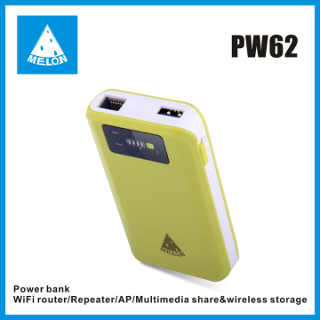 2.4Ghz wifi power bank,mini wifi router