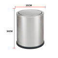 Home Office Hotel Stainless Steel Waste Bins