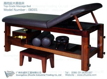 Thai Solid Wood Oil Ayurvedic Massage Table 08D01