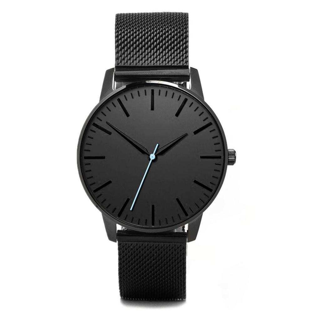 3 ATM Water Resistant All Stainless Steel Minimalist Quartz Watch