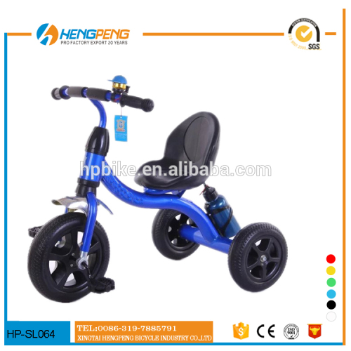 steel frame plastic tricycle with basket princess favourite kids tricycle