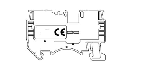 4mm2 Push-in Feed-Through Terminal Connectors